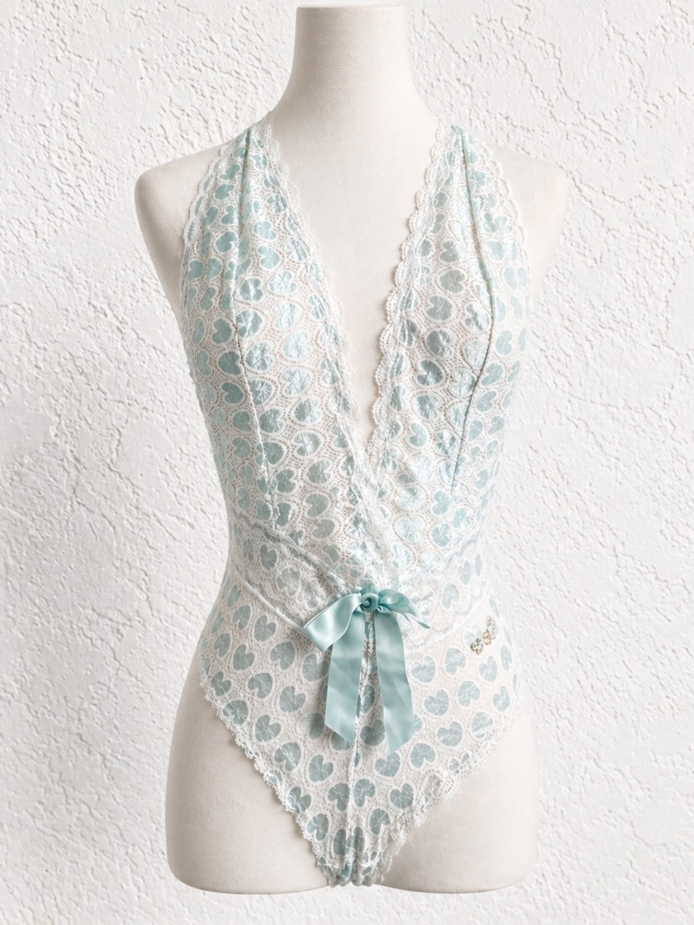 Victoria’s Secret Lace Teddy Bodysuit XS/S Bridal Coquette S/M